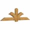Ekena Millwork Redmond Rough Sawn Timber Gable Bracket, Western Red Cedar, 84"W x 24"H x 4"D x 6"F, 7/12 Pitch GBW084X24X0406RED00RWR - alternate 2